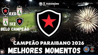Botafogo-PB vs Sousa | Melhores Momentos | GRANDE FINAL | Jogo de Volta | Campeonato Paraibano 2026