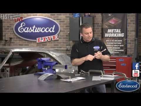 How To Weld Sheet Metal - Perfect Panel Prep Tool  - A Live Demonstration from Eastwood!