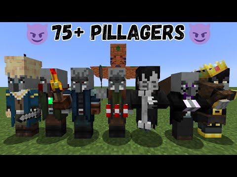 Sniffer - I Fought With 75 Types Of Pillagers in Minecraft