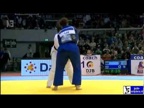 Judo 2013 Grand Prix Dusseldorf: Kindzerska (UKR) - Uilenhoed (NED) [+78kg]