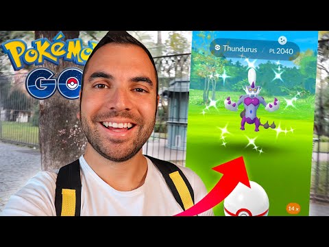 Inizia la CACCIA a SHINY THUNDURUS TOTEM! - Pokémon GO