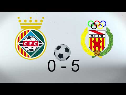 Cerdanyola FC - CE Hospitalet (0-5). La Crònica del partit. (3/9/17)