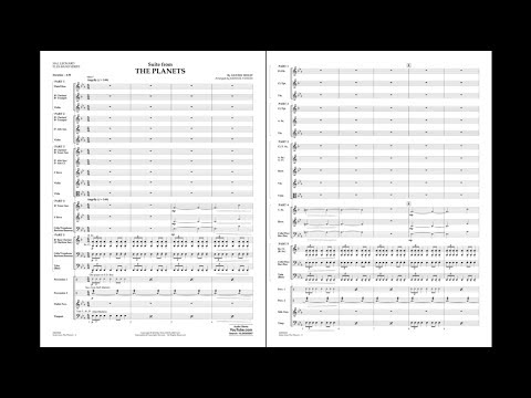 Suite from The Planets by Gustav Holst/arr. Johnnie Vinson