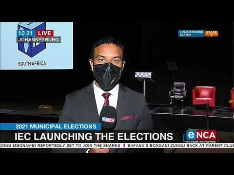 IEC launching the 2021 municipal elections