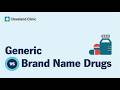 Generic Vs Brand Name Drugs What S The Difference