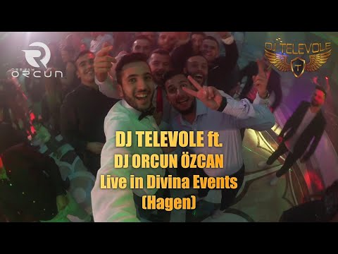 DJ TELEVOLE ft. DJ ORCUN ÖZCAN Live in Divina Eventhalle (Hagen) 2019 FULL HD 1080p