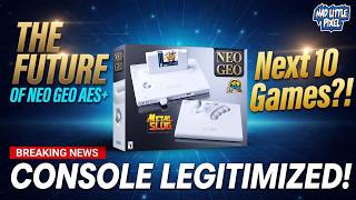 Neo Geo AES+ Future: NEW SNK Games? MiSTer FPGA Help! 10 More Carts?