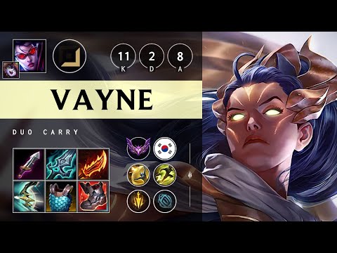 Vayne ADC vs Sivir - KR Master Patch 25.21