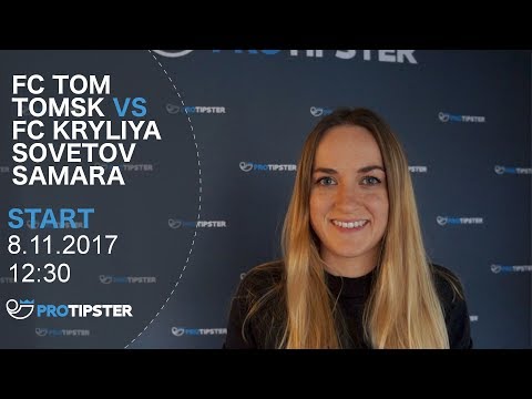 Liga Rosyjska - FC Tom Tomsk - FC Kryliya Sovetov Samara na 08.11.2017