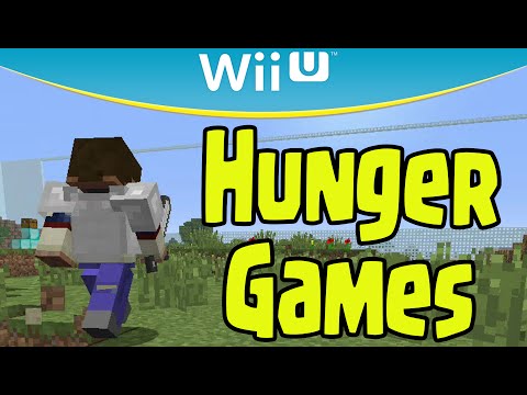 Minecraft Wii U - HUNGER GAMES Survival Gameplay
