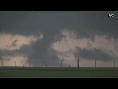 May 18th, 2010 - Part 1 - Vortex2: Rapidly Developing Wall Cloud Near Dumas, TX