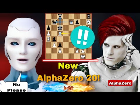 Brand New AlphaZero 20 BEAUTIFULLY Defeated Stockfish 18 Like a God | Stockfish Vs AlphaZero
