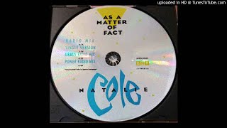 NATALIE COLE- As A Matter Of Fact