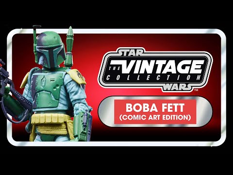 Star Wars Bring Home The Galaxy | Star Wars The Vintage Collection | Boba Fett (Comic Art Edition)