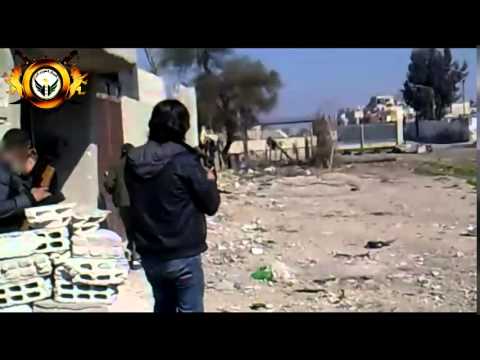 اشتباكات بين مقاتلي كتيبة أسود الإسلام وقوات النظام في محيط قسم القدم في مدينة دمشق