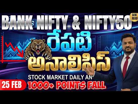 Daily Analysis Bank nifty Prediction | Nifty50 Post & Pre Market Analysis #telugutradershyam