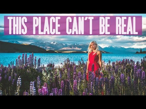 THIS PLACE CAN'T BE REAL - LAKE TEKAPO | VLOG 32