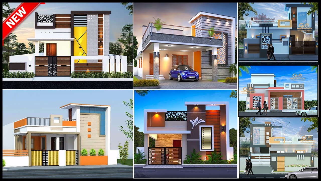 Top 35  Single Floor Front Elevation Design | Elevation Designs