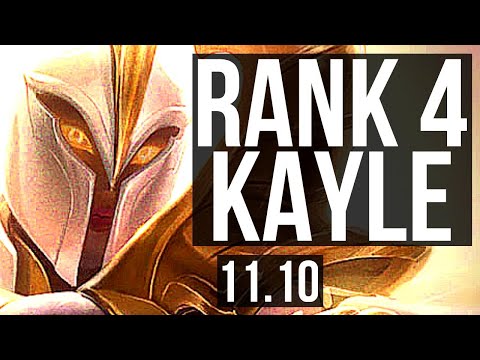 KAYLE vs RUMBLE (TOP) | Rank 4 Kayle, 2.9M mastery, 7/2/9, 400+ games | EUW Challenger | v11.10