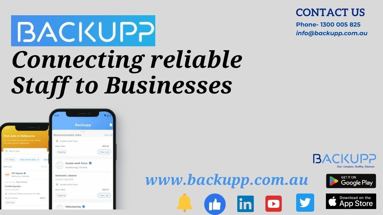 Backupp - Your complete staffing solution