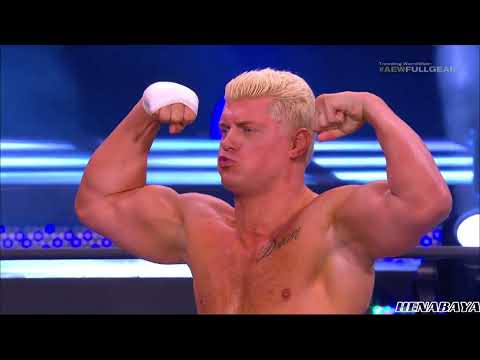 Cody Rhodes Vs. Darby Allin Full Gear 2020 Highlights - HD