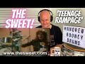 Drum Teacher Reacts: The Sweet-Teenage Rampage-REAL ENERGETIC, RAW AND LIVE!