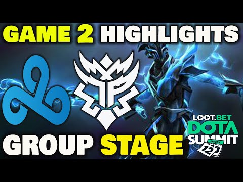 Cloud9 vs Thunder Predator Game 2 Highlights Dota Summit 12 Group Stage