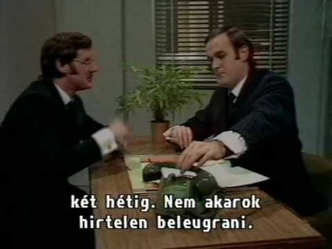 Monty Python FC 10. - Pályaválasztási tanácsadó (Vocational guidance counsellor)