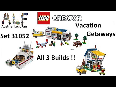 Vidéo LEGO Creator 31052 : Le camping-car