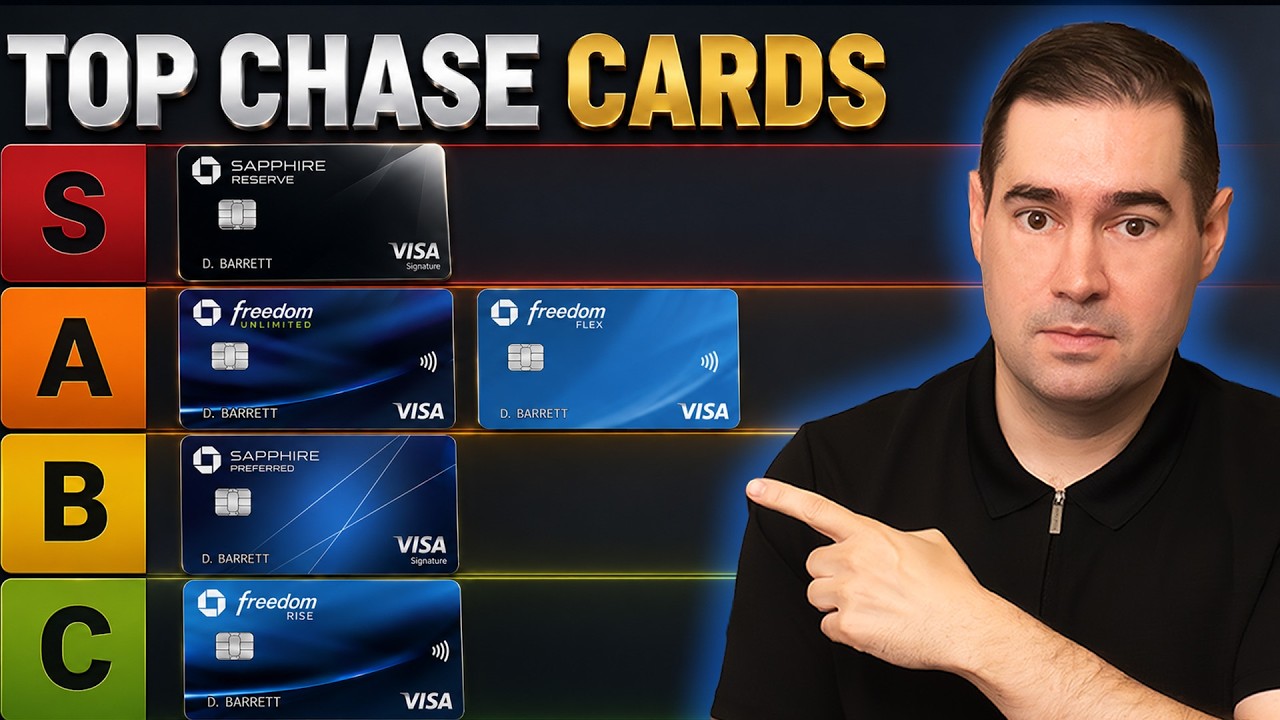 I Ranked 5 Chase Credit Cards — Best to Worst