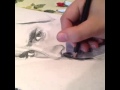 Jared Leto speed drawing 