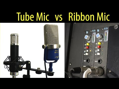 (Mic Shootout) Apex 460 vs Apex 210 - Tube vs Ribbon