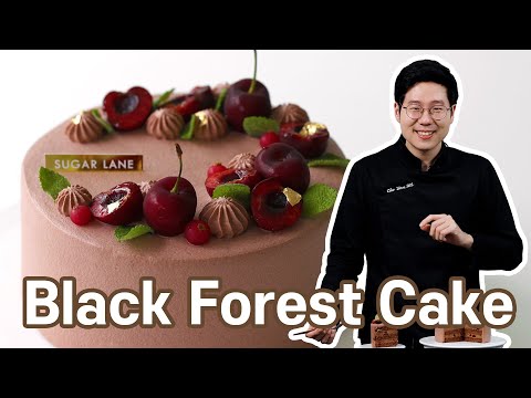 Black Forest Cake | Best combo of chocolate & cherries!