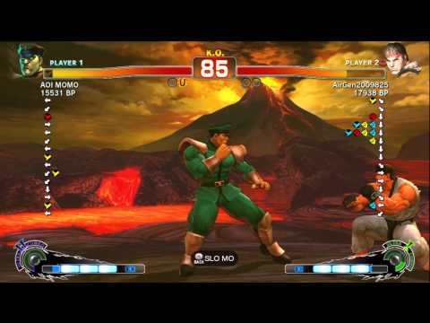 Air [Ryu] vs AOI MOMO [Bison] SS4 Japanese Online Ranked Matches - TRUE-HD
