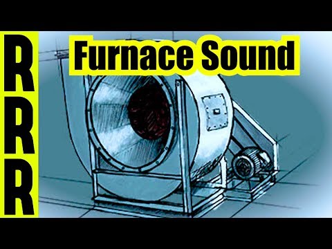 FURNACE SOUND BLOWER FAN NOISE = 10 HOURS of LOUD FAN SOUND for Sleeping all night long