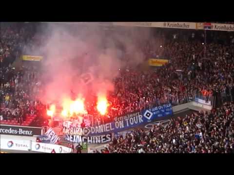13/14 HSV-Pyro in Stuttgart (VfB Stuttgart v HSV 22.3.2014)