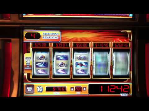 WMS Deep Sea Treasures Slot Machine Bonus