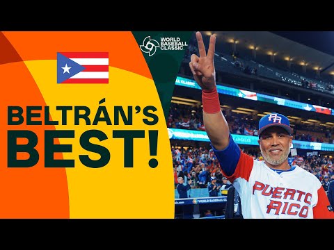 ULTIMATE Carlos Beltrán World Baseball Classic reel 🇵🇷 (4 tournaments played for Team Puerto Rico!)