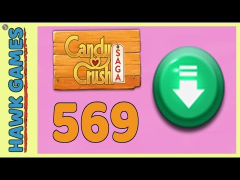 Candy Crush Saga Level 569 (Ingredients level) - 3 Stars Walkthrough, No Boosters