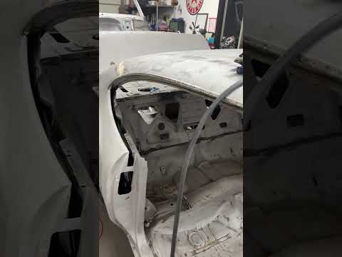 How to shave drip rails on a classic car #restoration #chevy #diy #classiccar