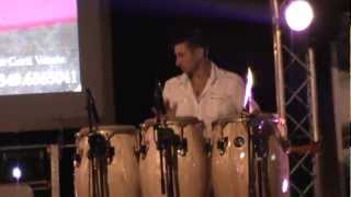 FUSION PROJECT @ NOTTE BIANCA CEREA 2012 parte 8 (Dj Markus & Robby Percussion)