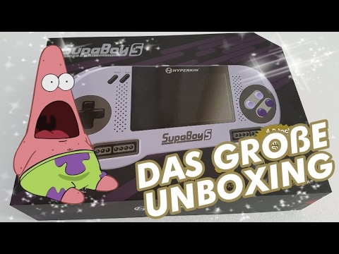 Das große 📦 UNBOXING des SUPABOY S - Der tragbare SNES
