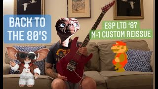 Video thumbnail for ESP LTD M1-Custom Metal Guitar Review & Demo - Candy Apple Red by The Guitar Grappler