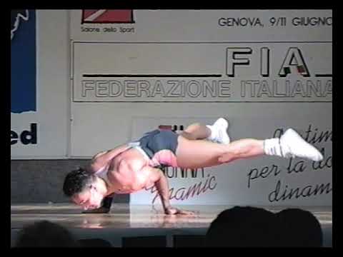 Mario Agamennone (Italy) - 1995 SportShow International Aerobic Open