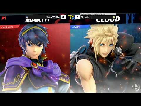 TJ 39 SSBU WR3 - Taco Waffle (Joker / Marth) vs Stroder (Cloud)