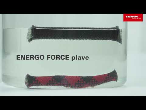 srovnání nasákavosti lana ENERGO FORCE