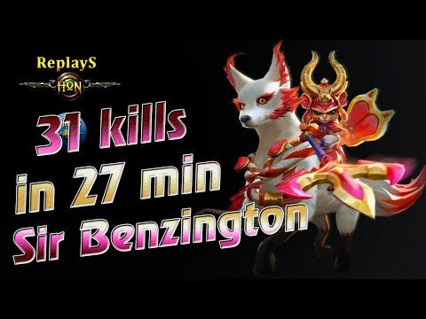 HoN replays - Sir Benzington - Immortal - 🇮🇩 Vicelina Legendary I