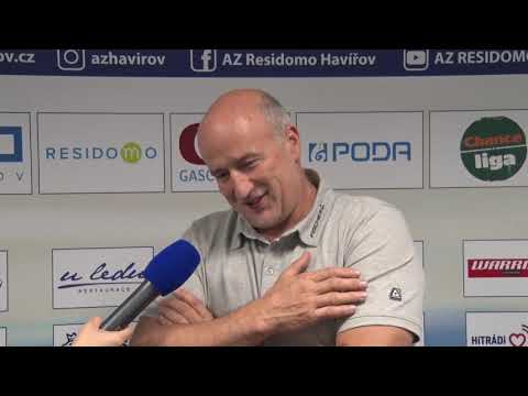 AZ Residomo Havířov - Slovan Ústí nad Labem 6:3, trenér Jiří Režnar (HAV), 15.10.2018