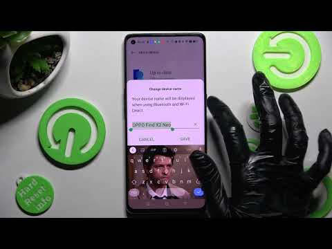 How to Change Device Name on OPPO Find X2 Neo