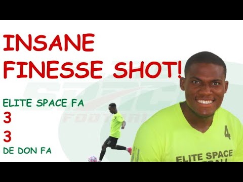 Elite Space FA v De Don FA (3-3) HIGHLIGHTS • INSANE FINESSE SHOT!